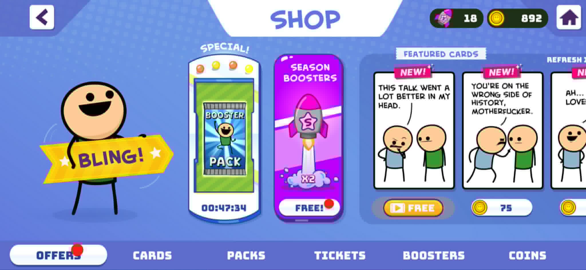 Joking Hazard screenshot